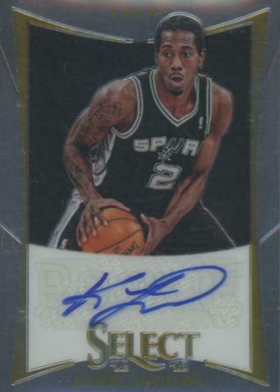 Kawhi Leonard 2012 Select #178 Rookie Autographs (/199) Rookie BGS 10 PRISTINE