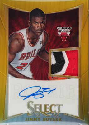 2012 Select #262 Rookie Jersey Autographs - Gold /10