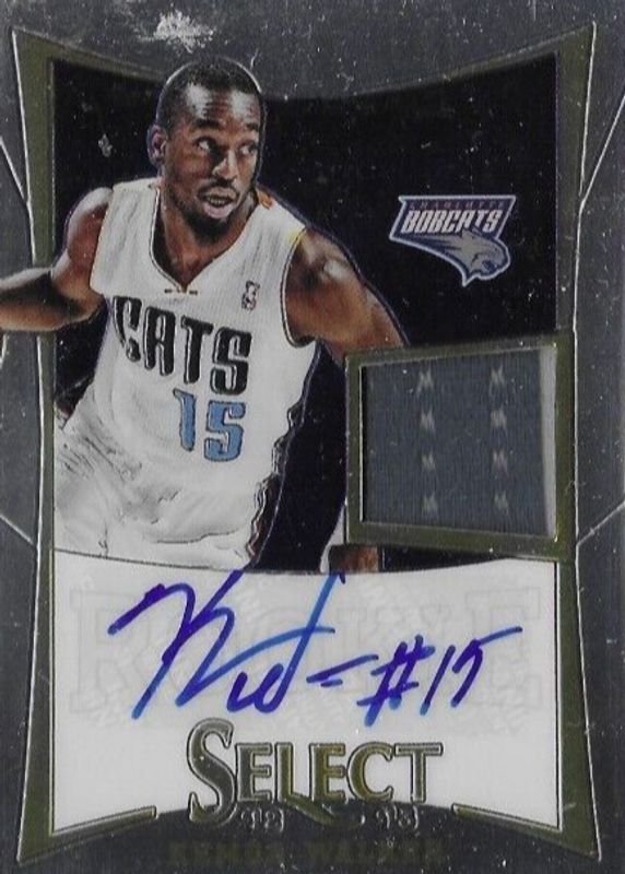 Kemba Walker 2012 Select #244 Rookie Jersey Autographs (/149) Rookie BGS 10 PRISTINE