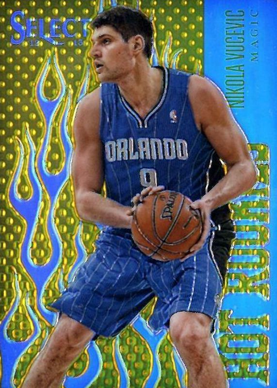 Nikola Vucevic 2012 Select #40 Hot Rookies - Gold /10 Rookie SGC 9.5