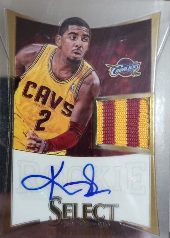 Kyrie Irving 2012 Select #236 Rookie Jersey Autographs (/149) Rookie PSA 10