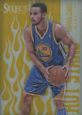2012 Select #22 Hot Stars - Gold /10