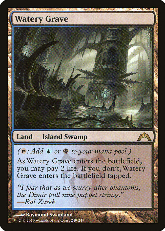 m1304 Foil 415 旧枠 湿った墓 Watery Grave 英)湿った墓 / Watery Grave ☆ボーダーレス☆(「観測窓」)【EOE
