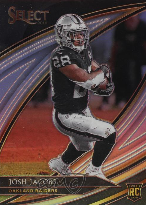 Josh Jacobs 2019 Select #208 Field Level Silver Price Guide