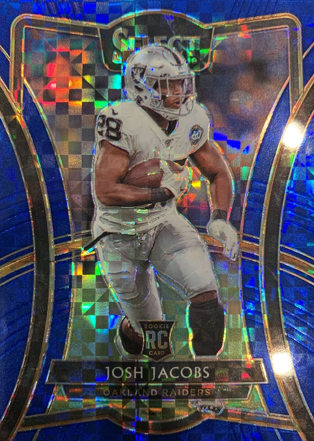 Josh Jacobs 2019 Select #151 Premier Level Blue /149 Price Guide