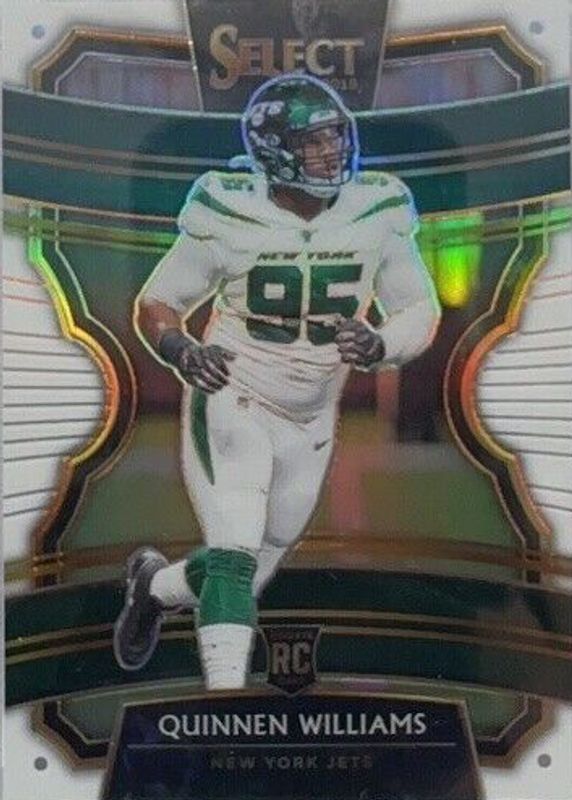 Quinnen Williams 2019 Select #79 Concourse White /35 Rookie RAW