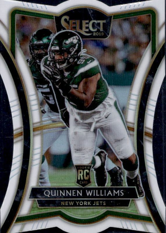 Quinnen Williams 2019 Select #110 Premier Level White Die-Cut /35 Rookie RAW