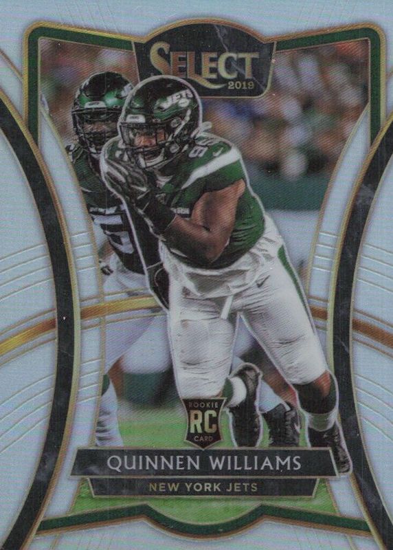 Quinnen Williams 2019 Select #110 Premier Level Silver Rookie RAW