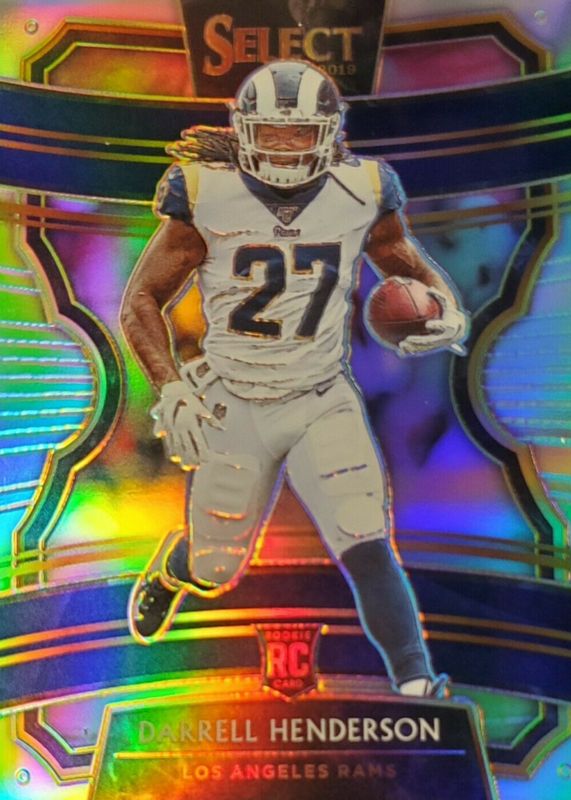 Darrell Henderson 2019 Select #60 Concourse Silver Rookie RAW
