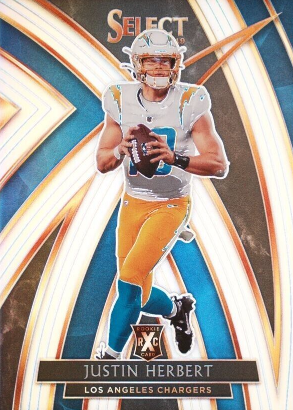 Justin Herbert 2019 Select #303 XRC Prizm Price Guide - Sports