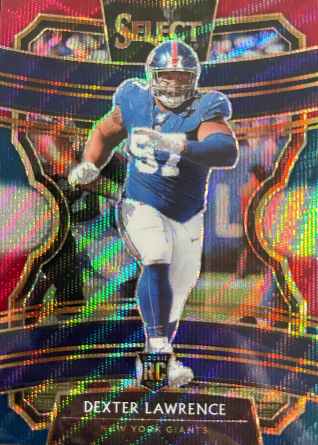 Dexter Lawrence 2019 Select #83 Concourse Tri-Color /199 Price