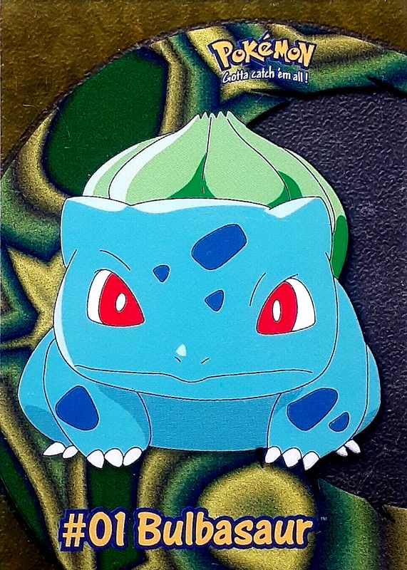 Bulbasaur 2000 Topps TV Animation Edition #PC2 Clear CGC 10