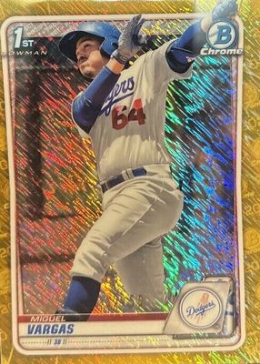 2020 Bowman #BCP-131 Chrome Prospects - Gold Refractor /50 (1st)