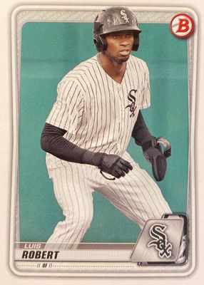 Luis Robert Jr. 2020 Topps Chrome #60 Pink Refractor Price
