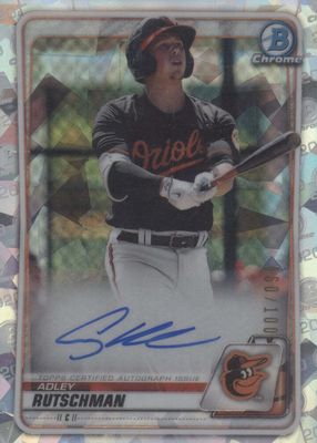 2020 Bowman #CPA-AR Chrome Prospect Auto - Atomic Refractor /100
