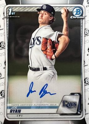 2020 Bowman #CPA-JRY Chrome Prospect Auto (1st)