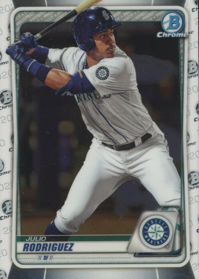 Julio Rodriguez 2020 Bowman #BCP-19 Chrome Prospects Price