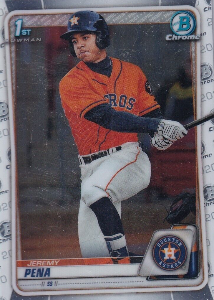 その他 Bowman 2020 Jeremy Pena Purple Ref Auto Bowman 2020 Jeremy Pena Purple Ref Auto
