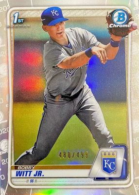 2020 Bowman #BCP-25 Chrome Prospects - Refractor /499 (1st)