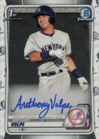 Anthony Volpe 2022 Bowman Draft #BD-68 New York Yankees Rookie Card PGI 10 Gem Mint Graded