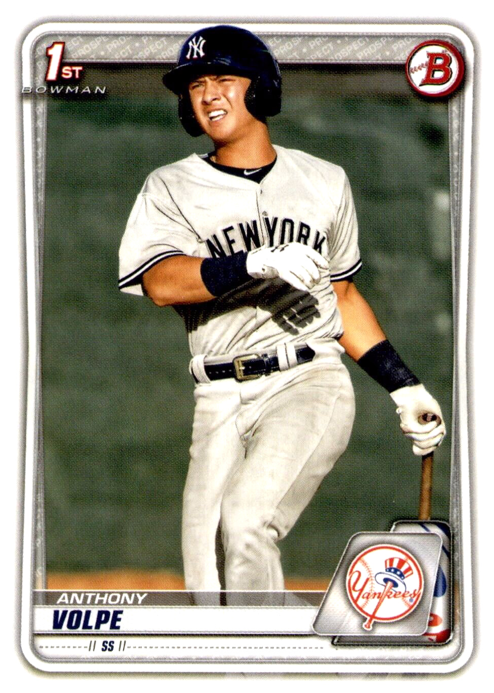 PSA 10 ANTHONY VOLPE 2020 Bowman Chrome Draft NY YANKEES
