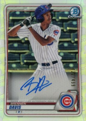 2020 Bowman #CPA-BD Chrome Prospect Auto - Refractor /499