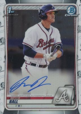 2020 Bowman #CPA-BBA Chrome Prospect Auto (1st)