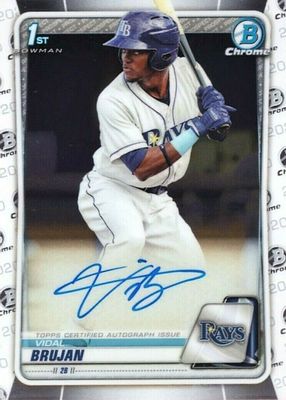 2020 Bowman #CPA-VB Chrome Prospect Auto (1st)