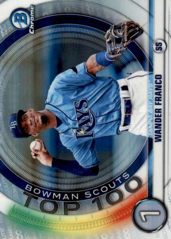 Wander Franco 2020 Bowman #BTP-1 Bowman Scouts' Top 100 PSA 10