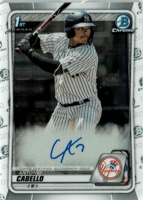 2020 Bowman Chrome #CPA-AC Prospect Auto (1st)