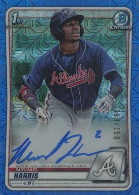 2020 Bowman Chrome #CPA-MH Prospect Auto - Choice Refractor /150 (1st)