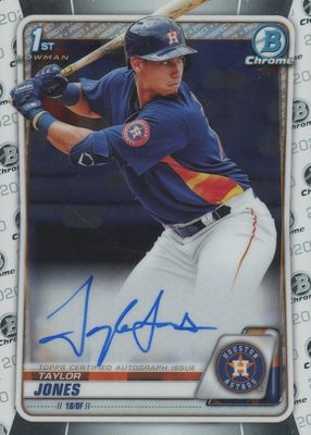 2020 Bowman Chrome #CPA-TJ Prospect Auto (1st)