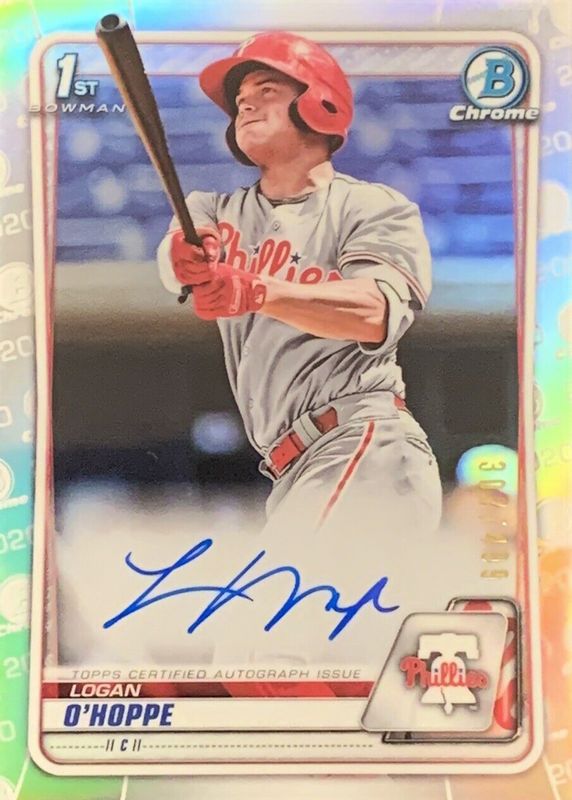 2020 Bowman Chrome #CPA-LOH Prospect Auto - Refractor /499 (1st)