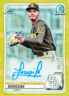 2020 Bowman Chrome #CPA-TM Prospect Auto - Gold Refractor /50 (1st)