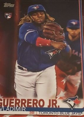 2019 Topps Update #US1 Independence Day /76 (Throwing)