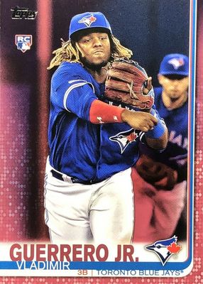 2019 Topps Update #US1 Mother's Day Pink /50 (Throwing)