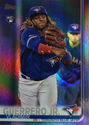 2019 Topps Update #US1 Rainbow Foil (Throwing)