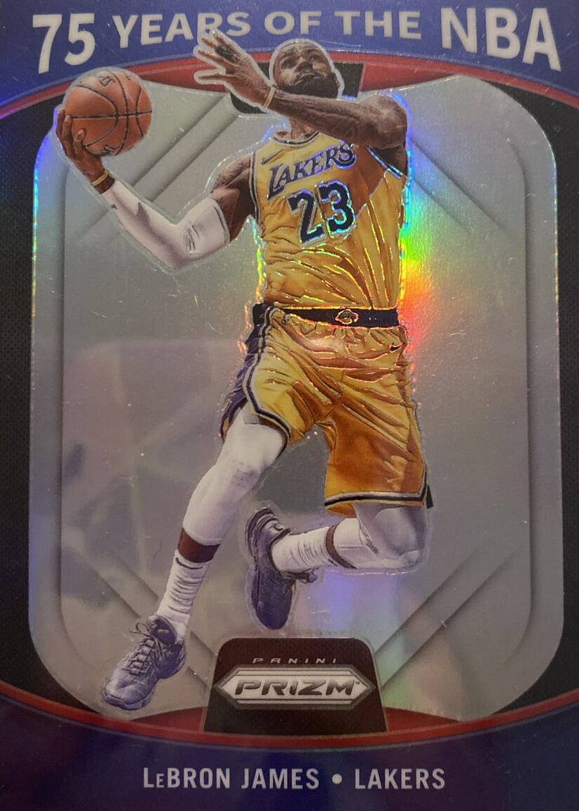 LeBron James 2021 Optic #1 75 Years of the NBA Price Guide - Sports Card  Investor