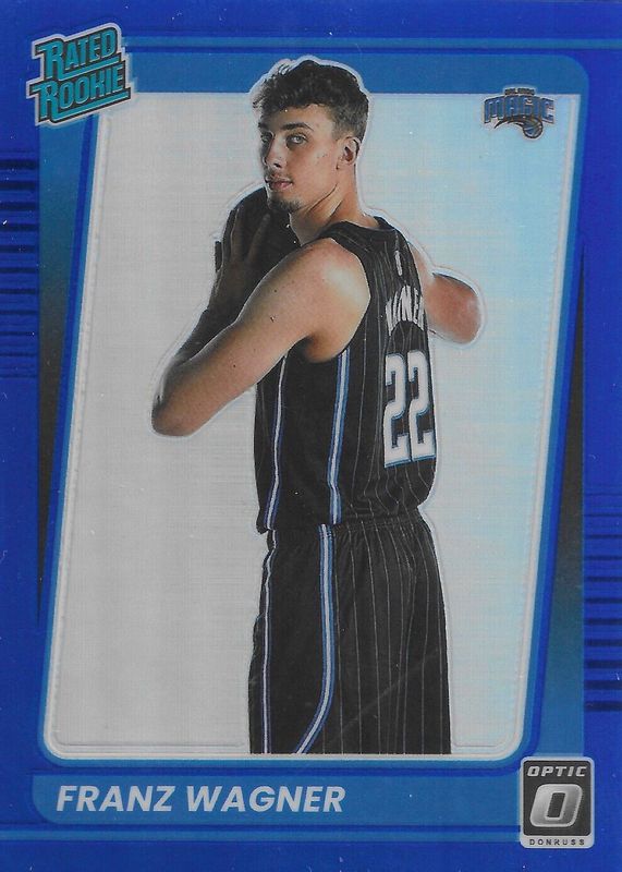 Franz Wagner 2021 Optic #185 Blue /59 Rookie SGC 9.5