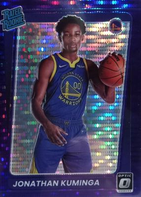 2021 Optic #190 Target Purple Pulsar