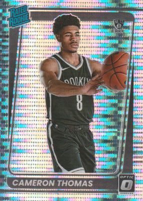 Cam Thomas 2021 Contenders #127 Rookie Ticket Auto Price