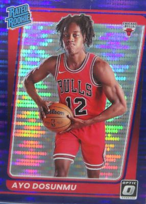 2021 Optic #171 Target Purple Pulsar