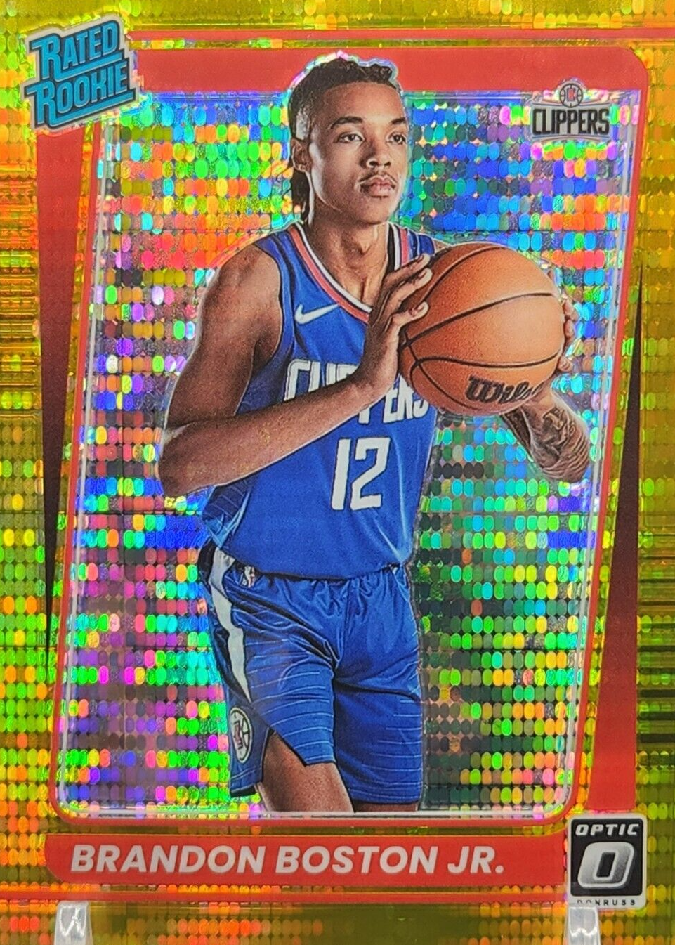 Brandon Boston Jr. 2021 Optic #189 Gold /10 Price Guide