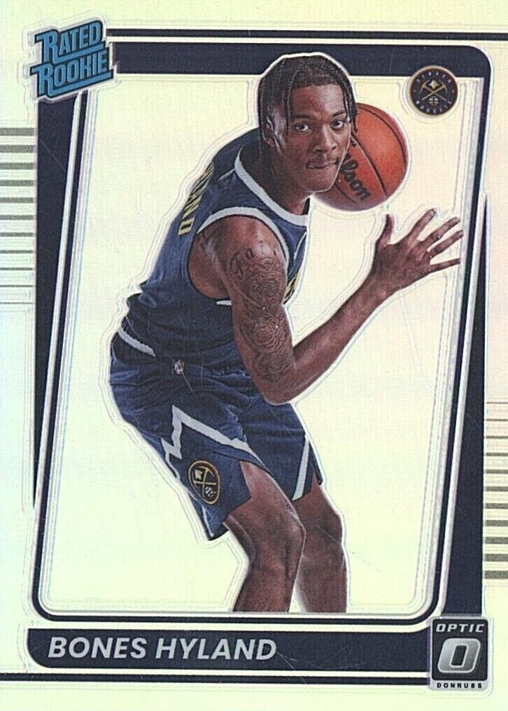 Bones Hyland 2021 Optic #194 Holo Price Guide - Sports Card Investor