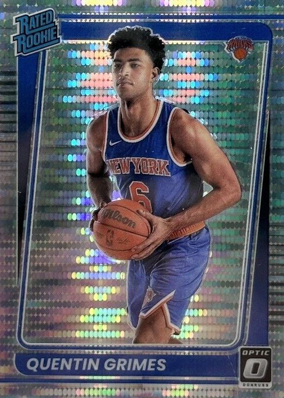 Quentin Grimes 2021 Optic #166 Target Box Set Rookie PSA 10