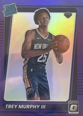 Trey Murphy III 2021 National Treasures #126 Rookie Patch