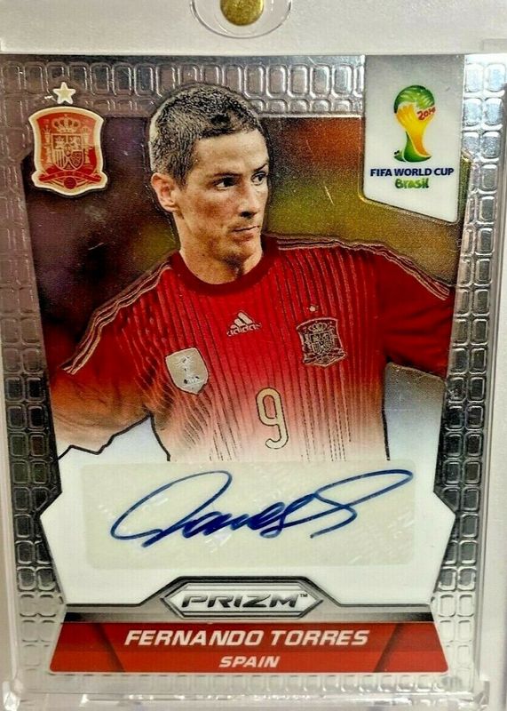 Fernando Torres 2014 Prizm World Cup Signatures RAW