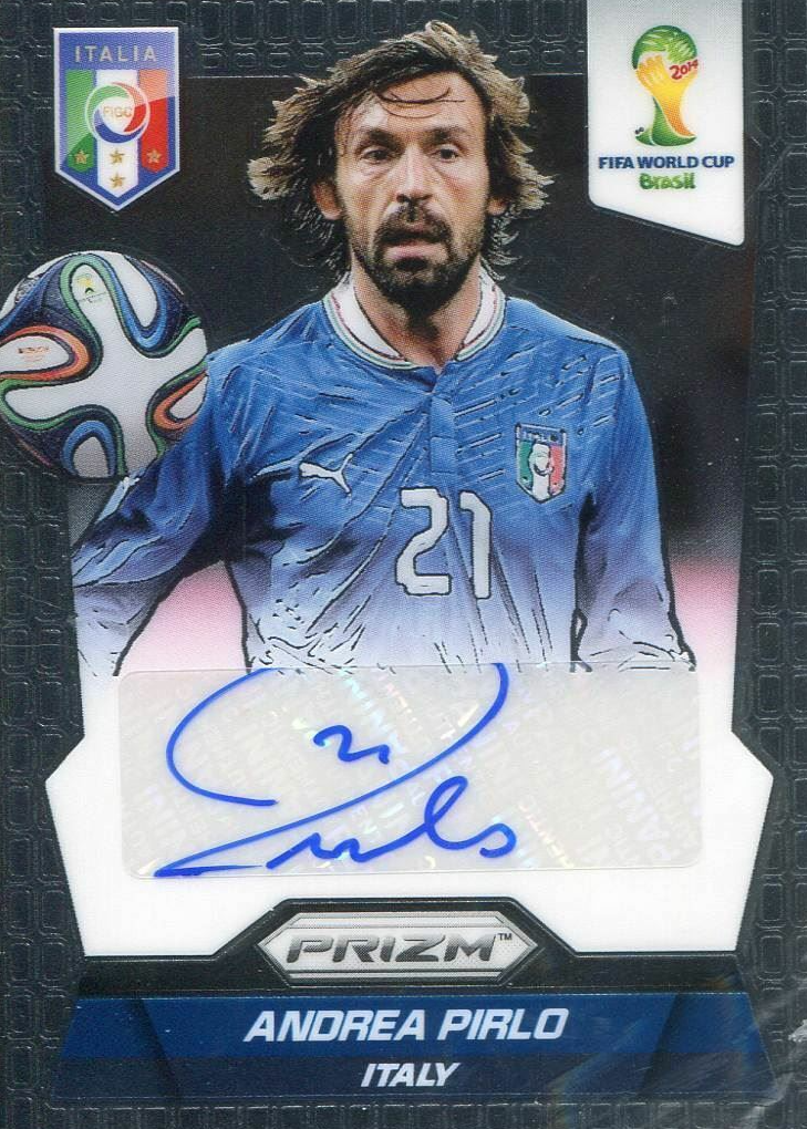 Andrea Pirlo 2014 Prizm World Cup Signatures Price Guide - Sports