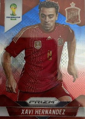 PANINI PRIZM XAVI HERNANDEZ PANINI 直筆サイン PANINI PRIZM XAVI HERNANDEZ PANINI 直筆サイン