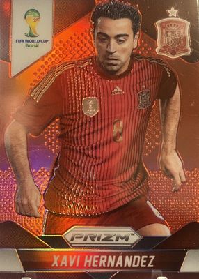 2015-16 PANINI FLAWLESS SOCCER XAVI HERNANDEZ LEGENDARY